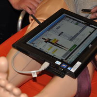 Emergency medical services digital chart with vital signs.