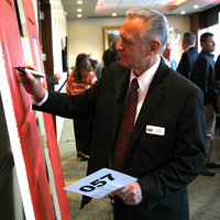 Former CWI Trustee Stan Bastian at Opening Doors Event