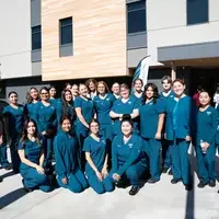 Group of students standing together