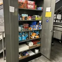 Stocked Food Pantry