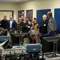 Micron touring CWI classroom