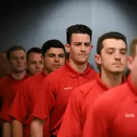 Students marching into ceremony