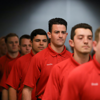Students marching into ceremony