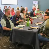 Guests enjoying Farm to Fork