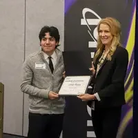 Johan Roja and April Arnzen