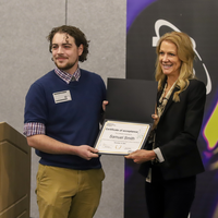 Samuel Smith and April Arnzen