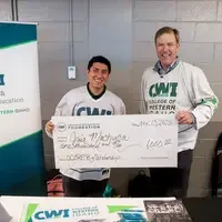 Jair with President Jones