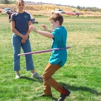 Riverstone International students working with CWIs Anthropology Club