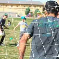 Riverstone International students working with CWIs Anthropology Club