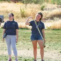 Riverstone International students working with CWIs Anthropology Club