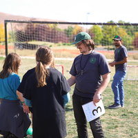 Riverstone International students working with CWIs Anthropology Club