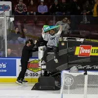 CWI Staff on a Zamboni