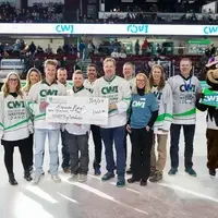 Check presentation at Steelheads game