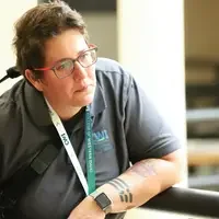 OTA student working with resident