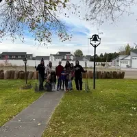 Group posing for a picture
