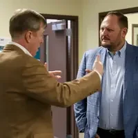 Gordon Jones and Jeff Newgard talking