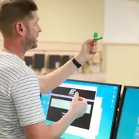 Sinsel holding the Universal Sprinkler Fitting