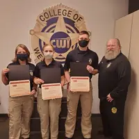 2020-2021 Emerging Professionals, Kimmer Jackson, Carissa Nelson, and Jordan Sellars