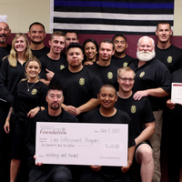 Antoehr Law Enforcement shot with wishing well check