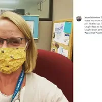 Assistant Professor of English, Liza Long, is teaching online and face-to-face classes this semester