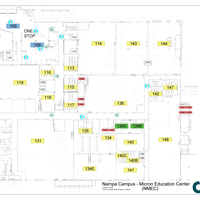 Map of Nampa Campus Micron Education Center