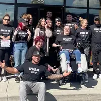 Speak Up!, Ink Up! event at Level Up Tattoo