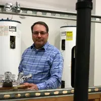 Steve Bennett, Plumbing Program Coordinator at CWI, teaches students about residential, commercial, and industrial plumbing. 