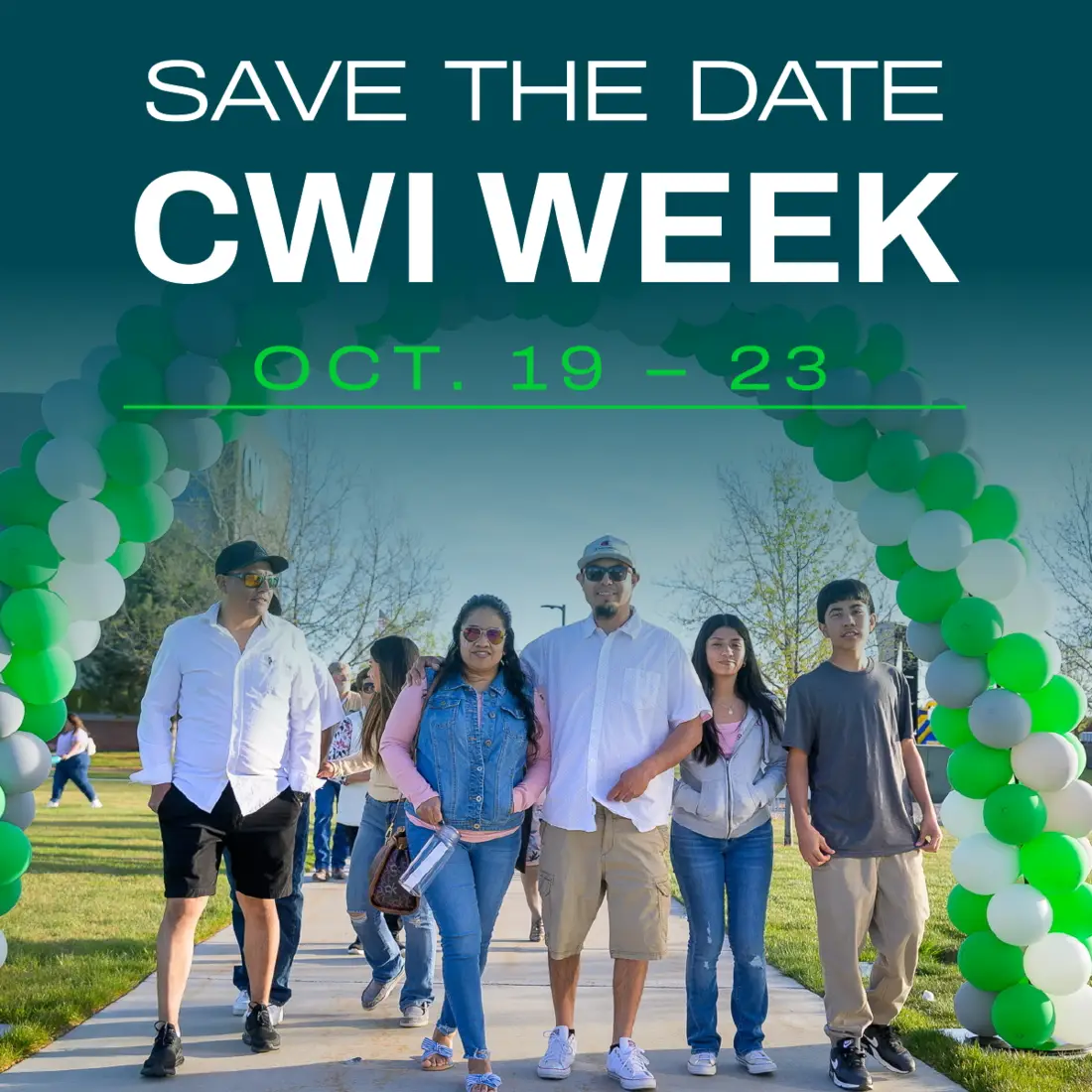 Save the Date | CWI Week | Oct. 19 - 23