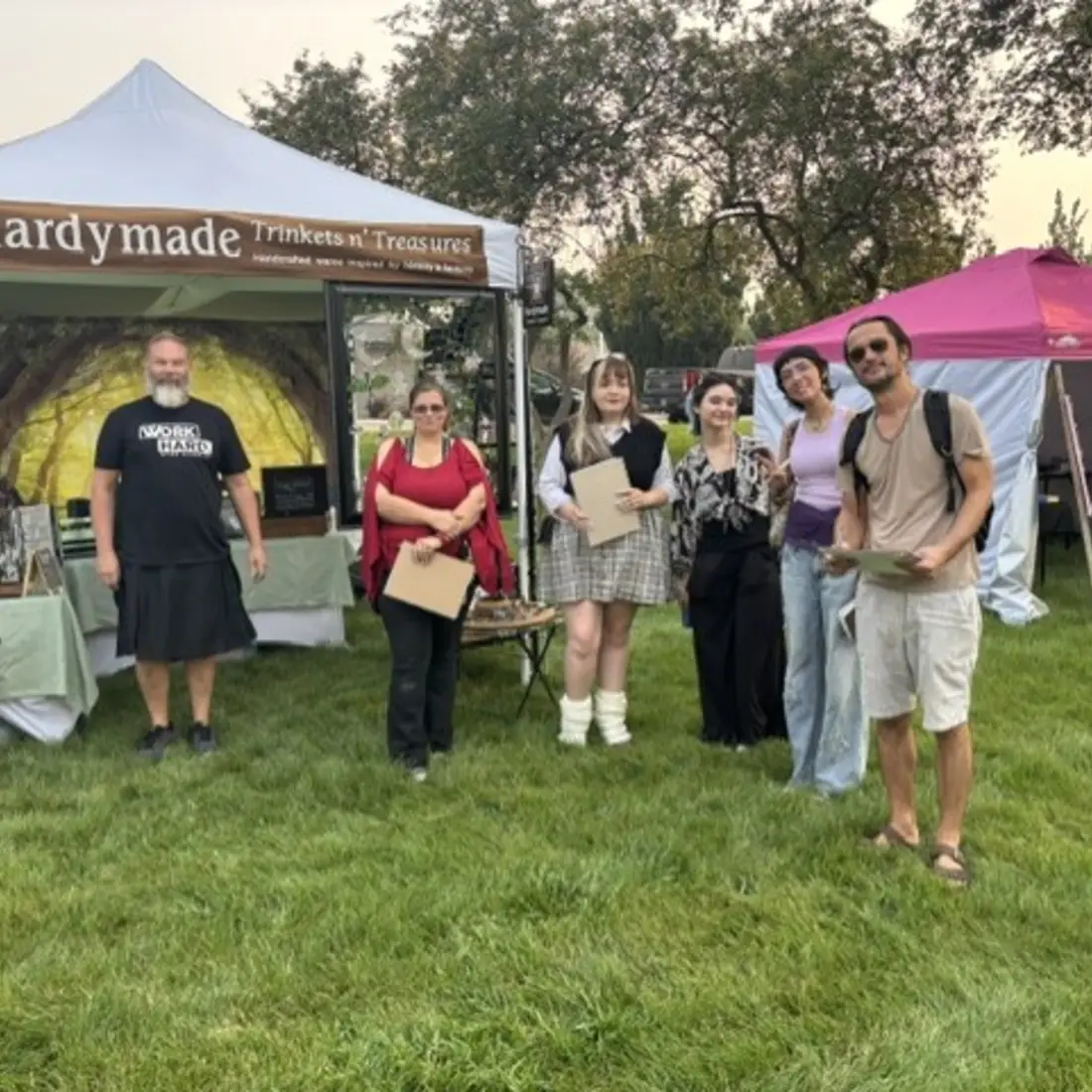 Studio Art students at the Nampa Festival of Arts