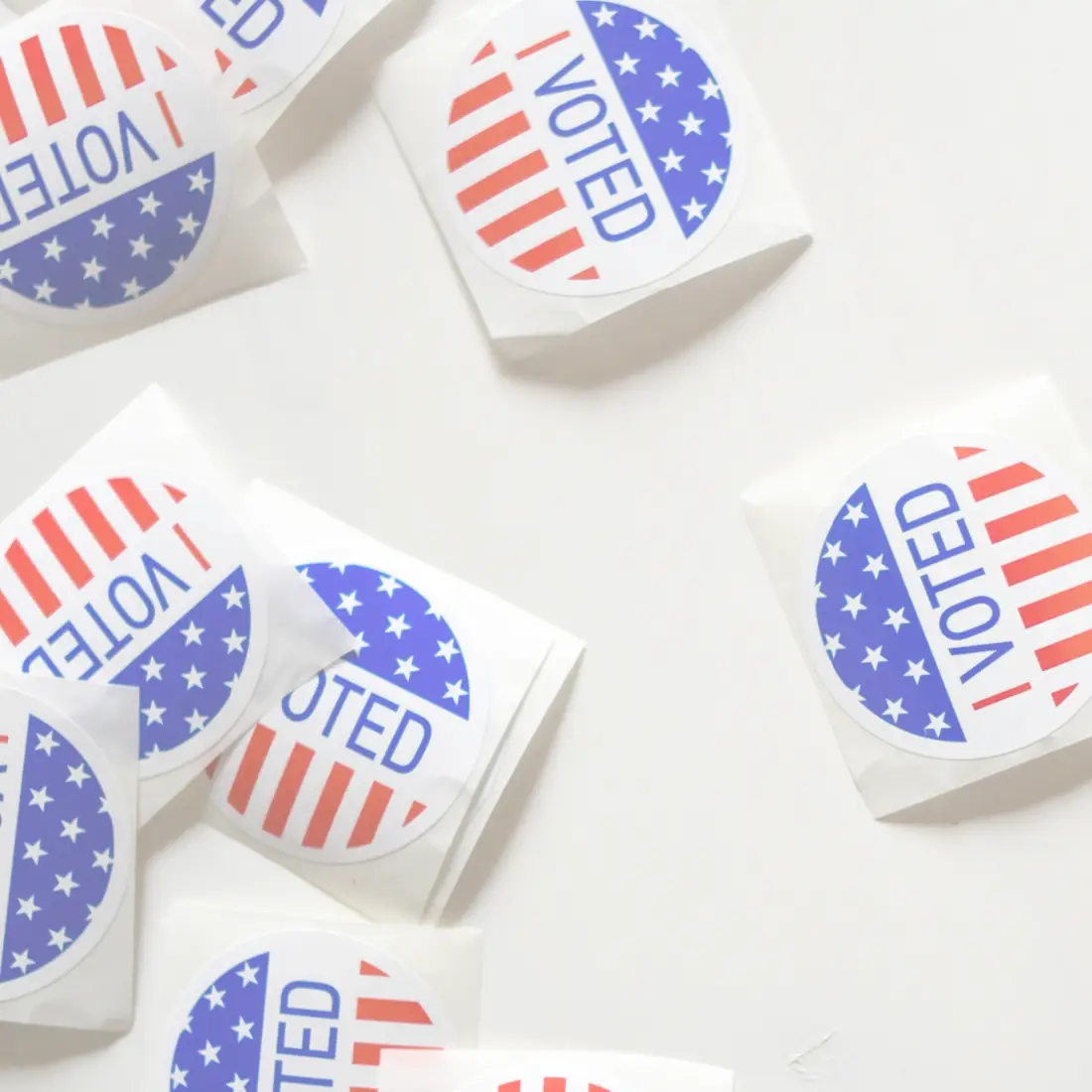 I Voted stickers