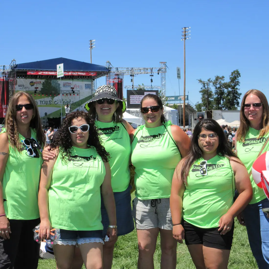 Street Teams at the Boise Music Festival