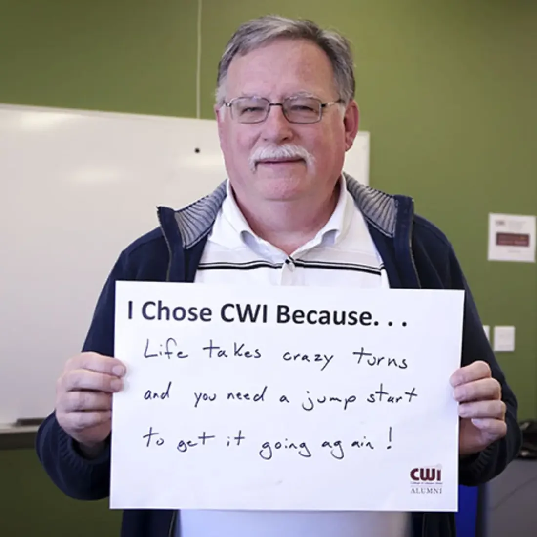 Michael Morrison, 2017 CWI Graduate