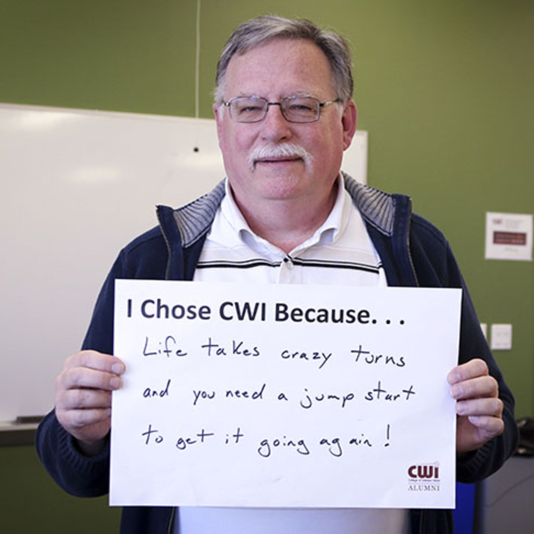 Michael Morrison, 2017 CWI Graduate