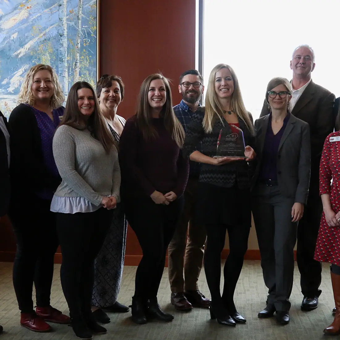 CWI Library Staff awarded Excellence in Academic Libraries Award. 
