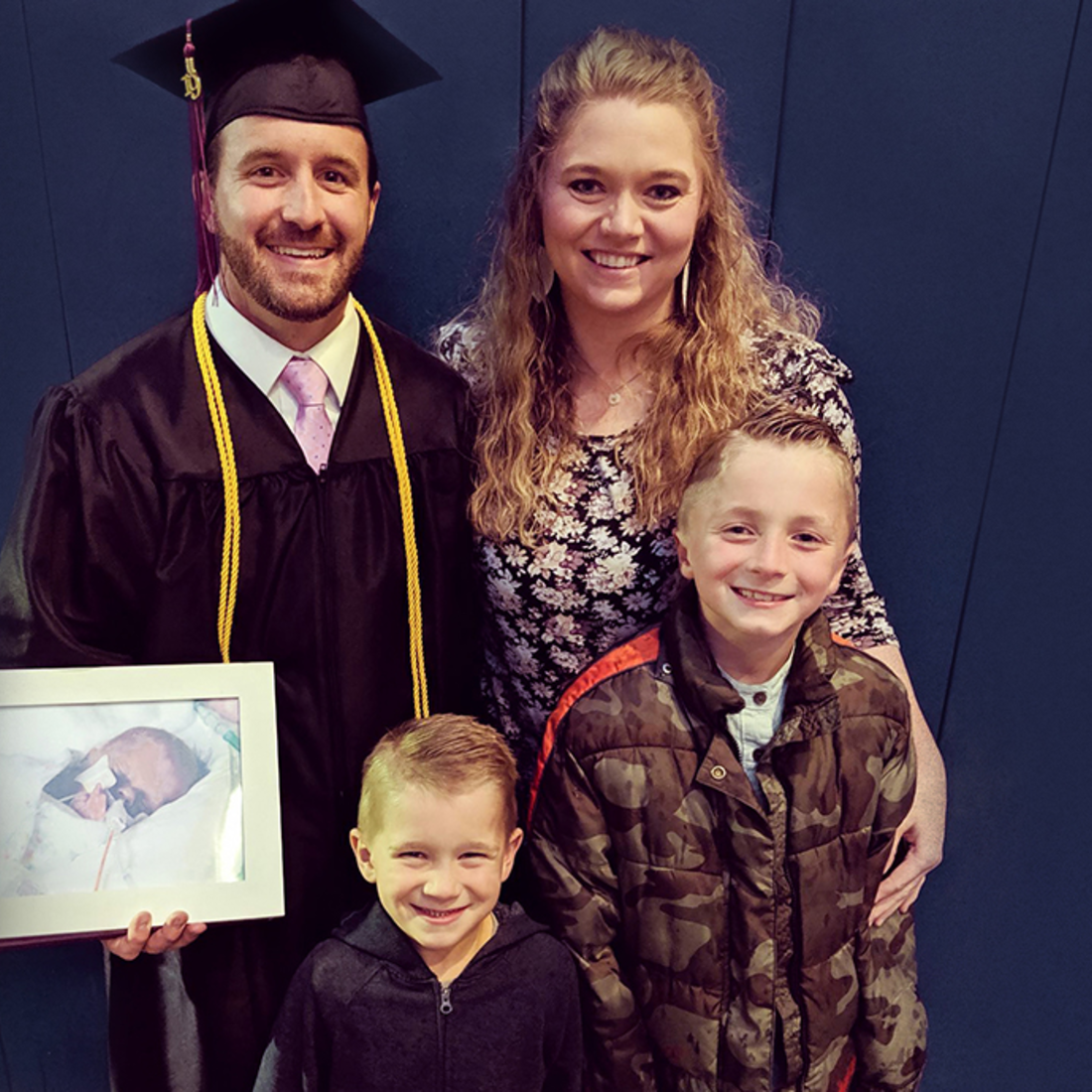 Tinker Family at College of Western Idaho's 2019 Commencement