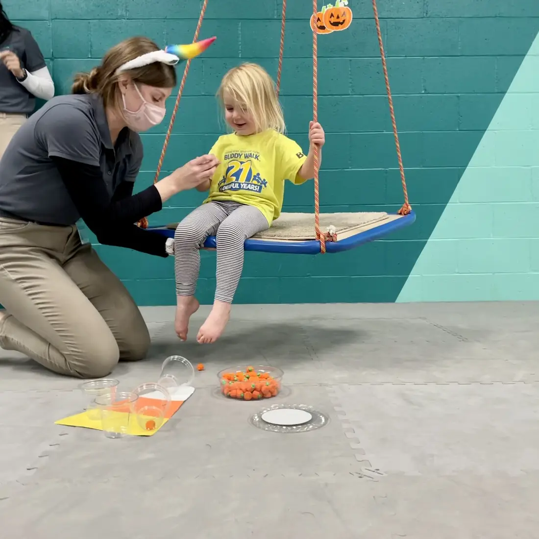 OTA Students Host Halloween-themed Sensory Night at YMCA.