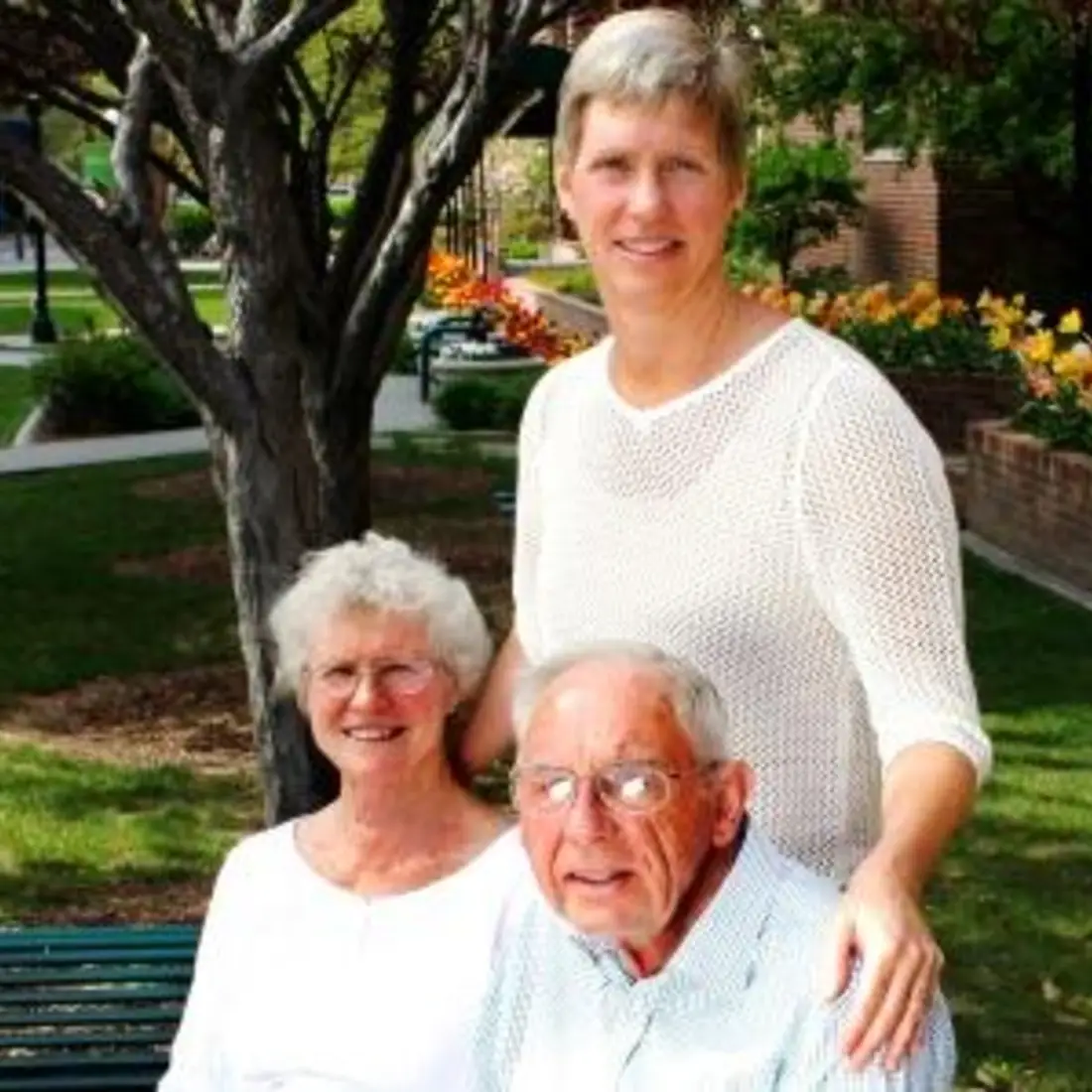 Ellen with Drs. Ed and Mary Ann Reynolds