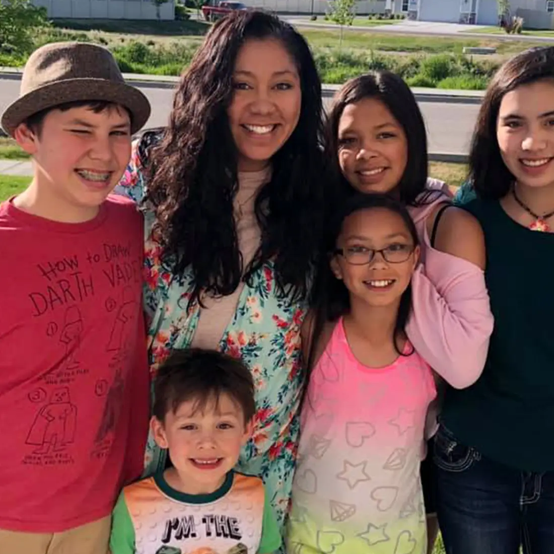 CWI student, Tehani Schnupp, and her five kids