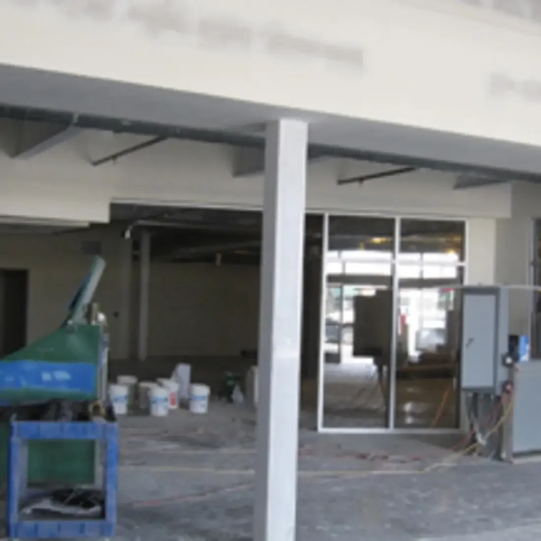 Micron building under construction