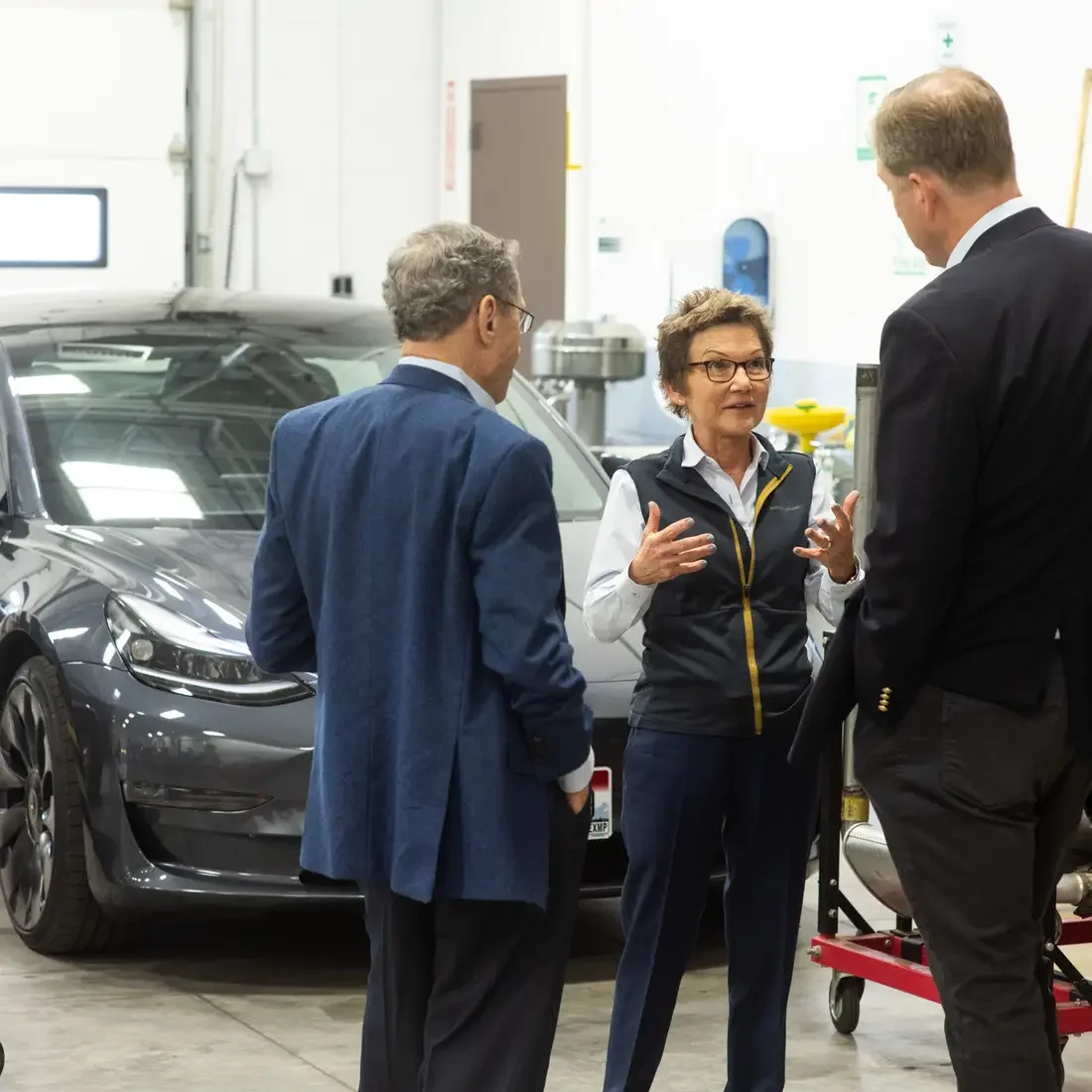 San Francisco Federal Reserve President May Daly visits with leadership at College of Western Idaho