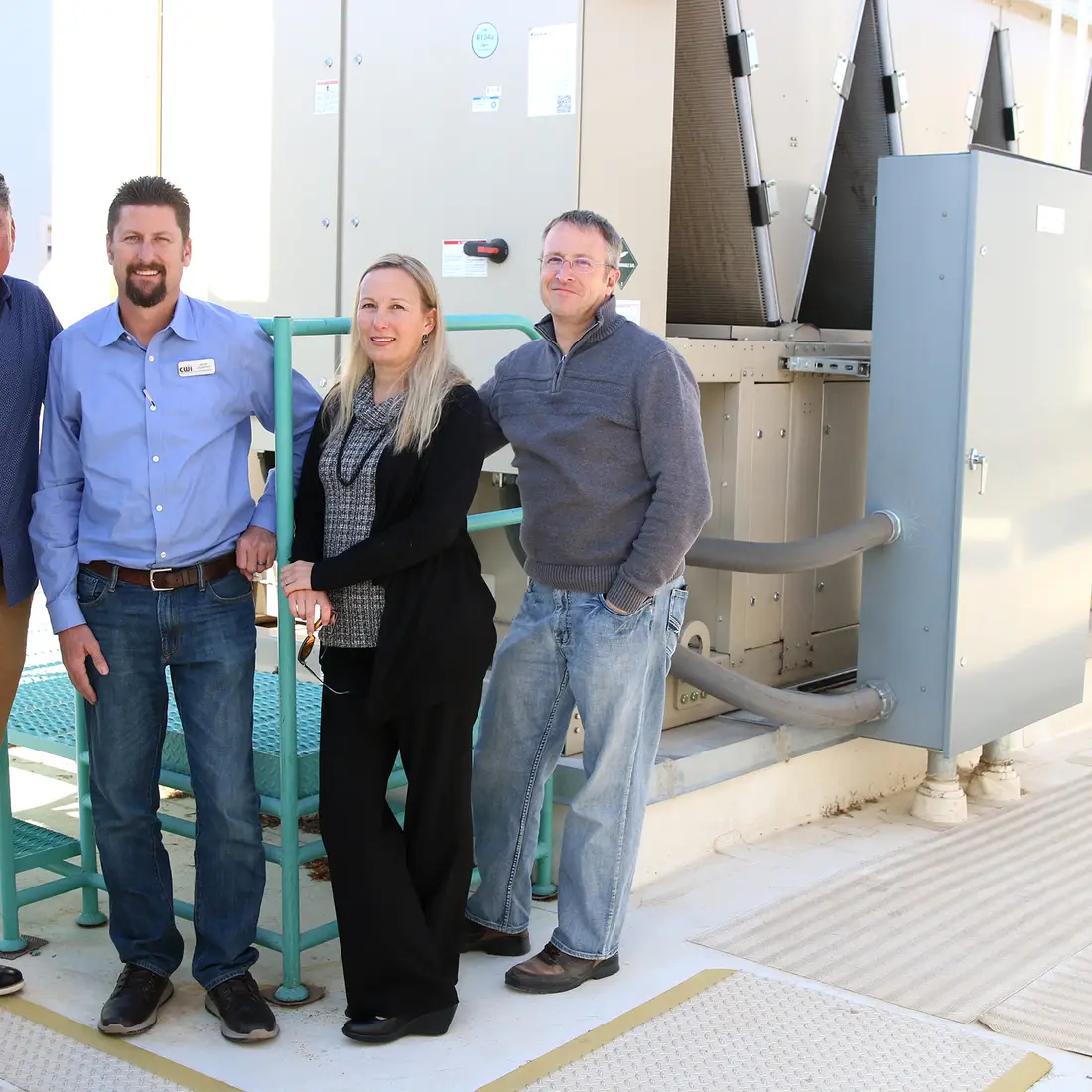 Members of CWI's Facilities team