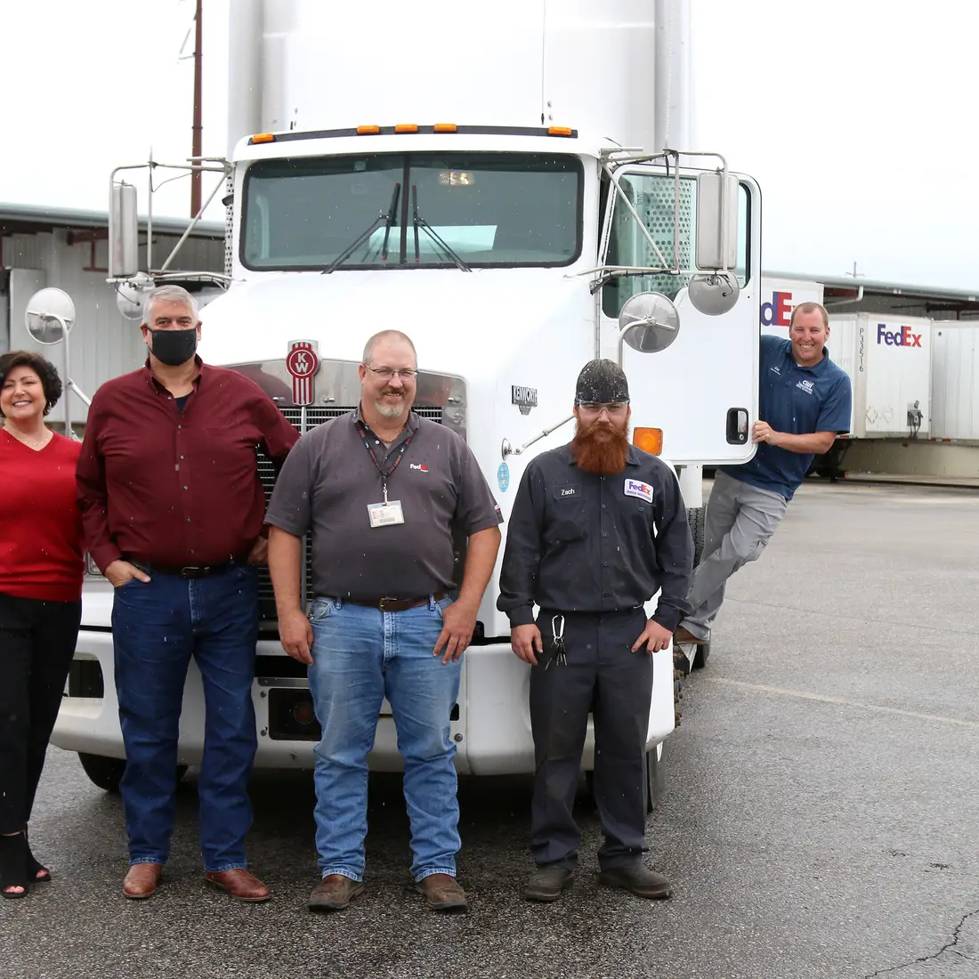 La Dawn Anderst, CWI Foundation Operations and Database Coordinator, left, Mark Browning, Vice President of Government Relations