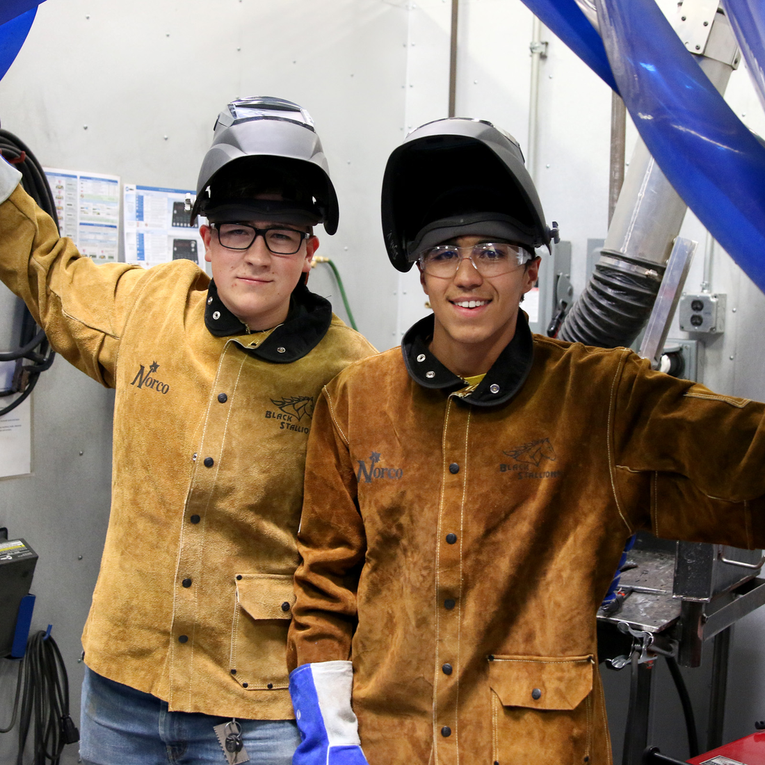 Bridge program gives high school seniors a head start in their welding career.