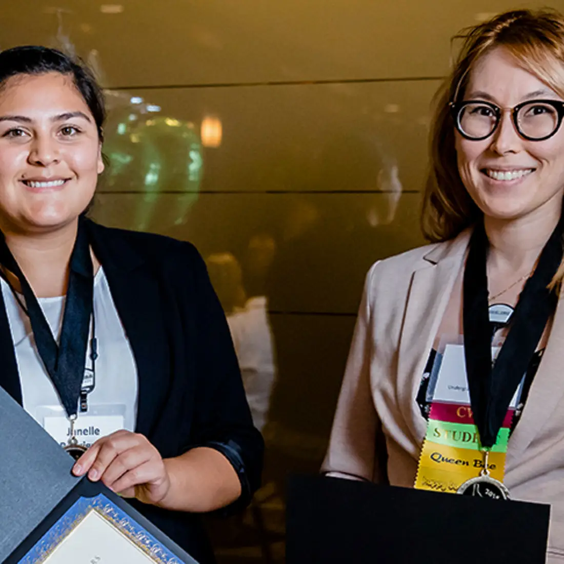 Congratulations to College of Western Idaho (CWI) INBRE students, Misha Keen and Janelle Rodriguez. 