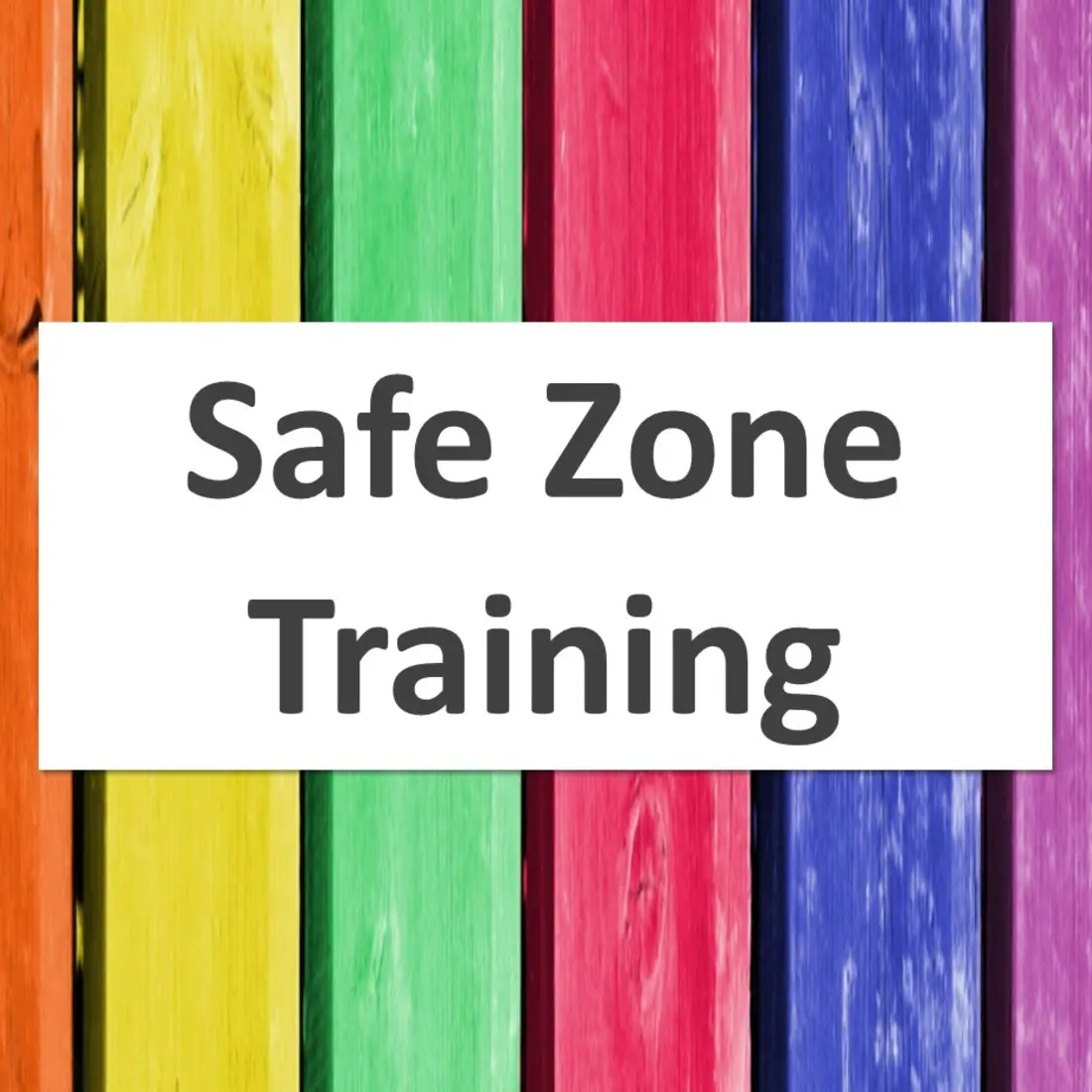 Attend a Safe Zone Training