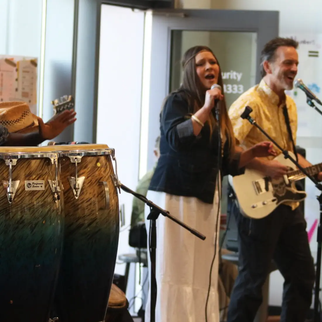 Afrosonics performing at the 2018 Connections Project