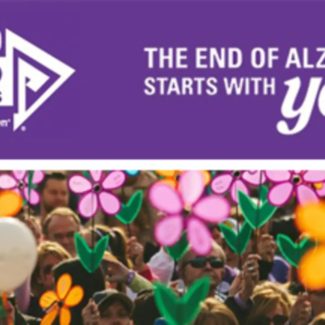 Walk to end Alzheimer's logo