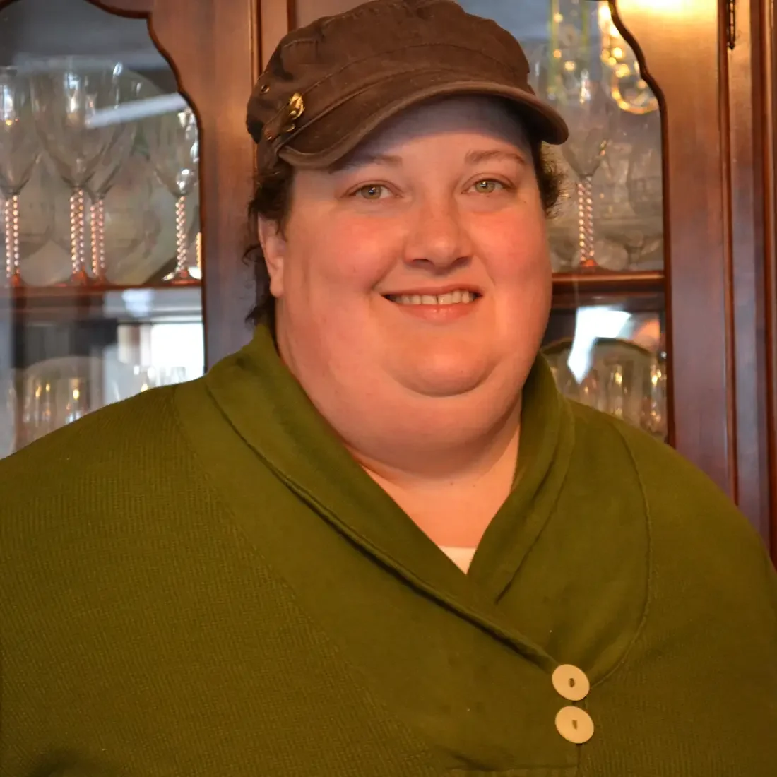 Andrea Ascuena, an associate professor of English