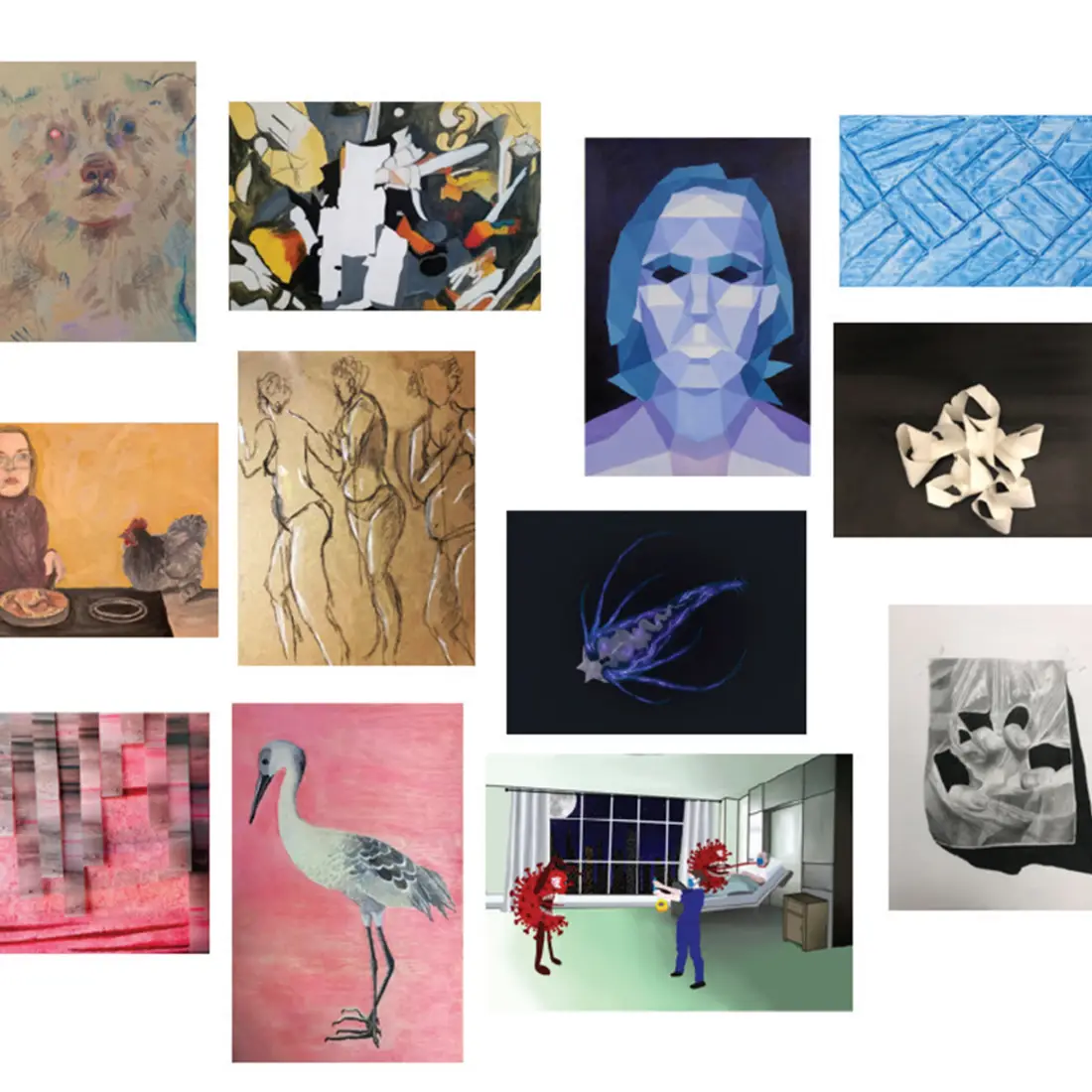 Images of Studio Art graduate art 