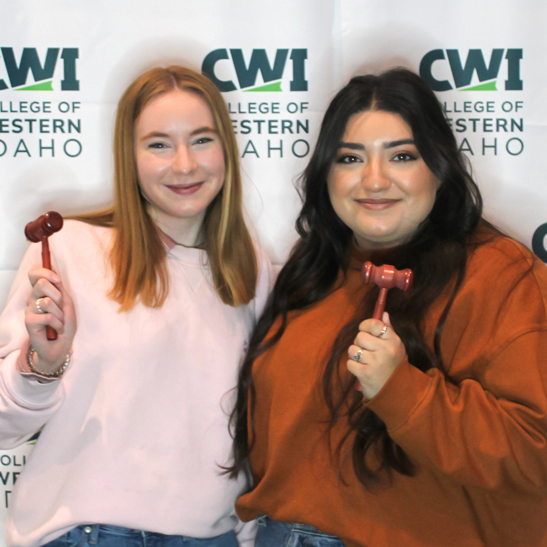 ASCWI President, Flora Koenig, and Vice President, Mariah Roy